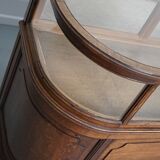 Antique Oak Jewellery Cabinet or Shop Counter, Early 20th Century