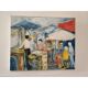 Oil on canvas by Mr. Porte
