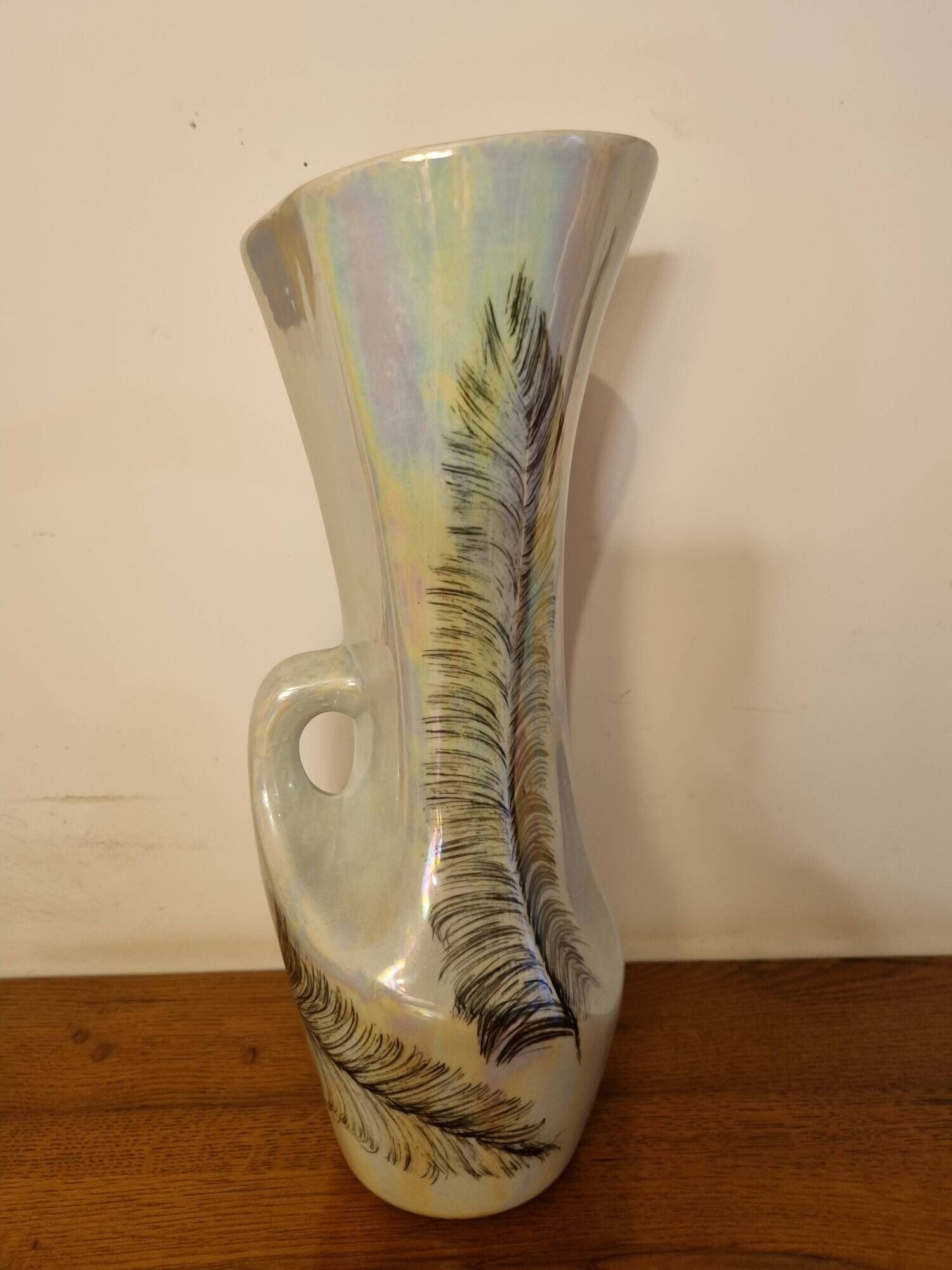 Vintage ceramic vase from Antibes