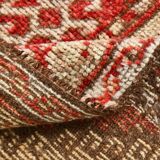 5x10 Geometric Tribal Red Persian Rug, 141x309Cm