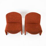 Pair of Alky Armchairs by Giancarlo Piretti for Anonima Castelli, 1970s
