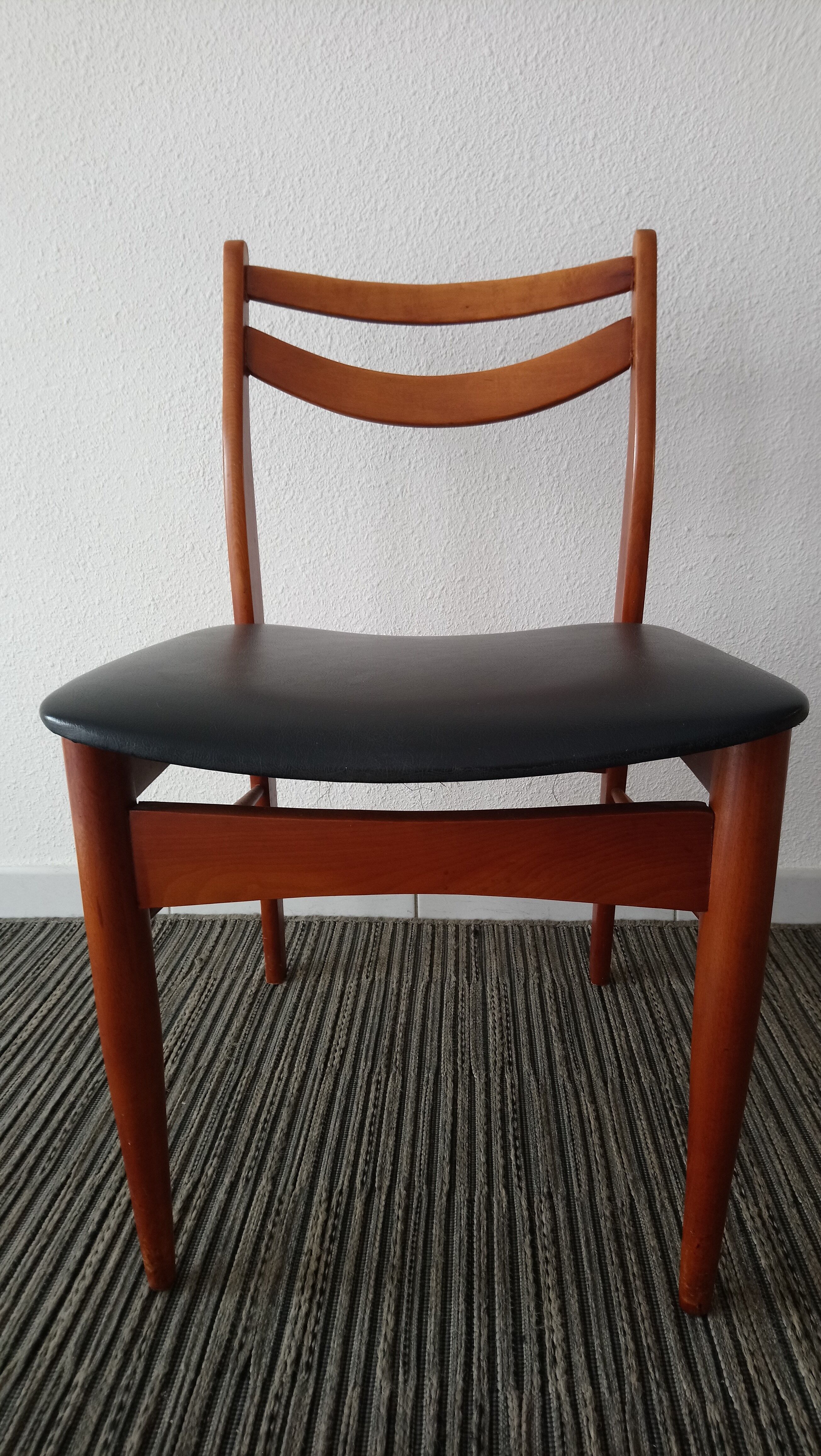 Set of 4 chairs scandinavian 70s