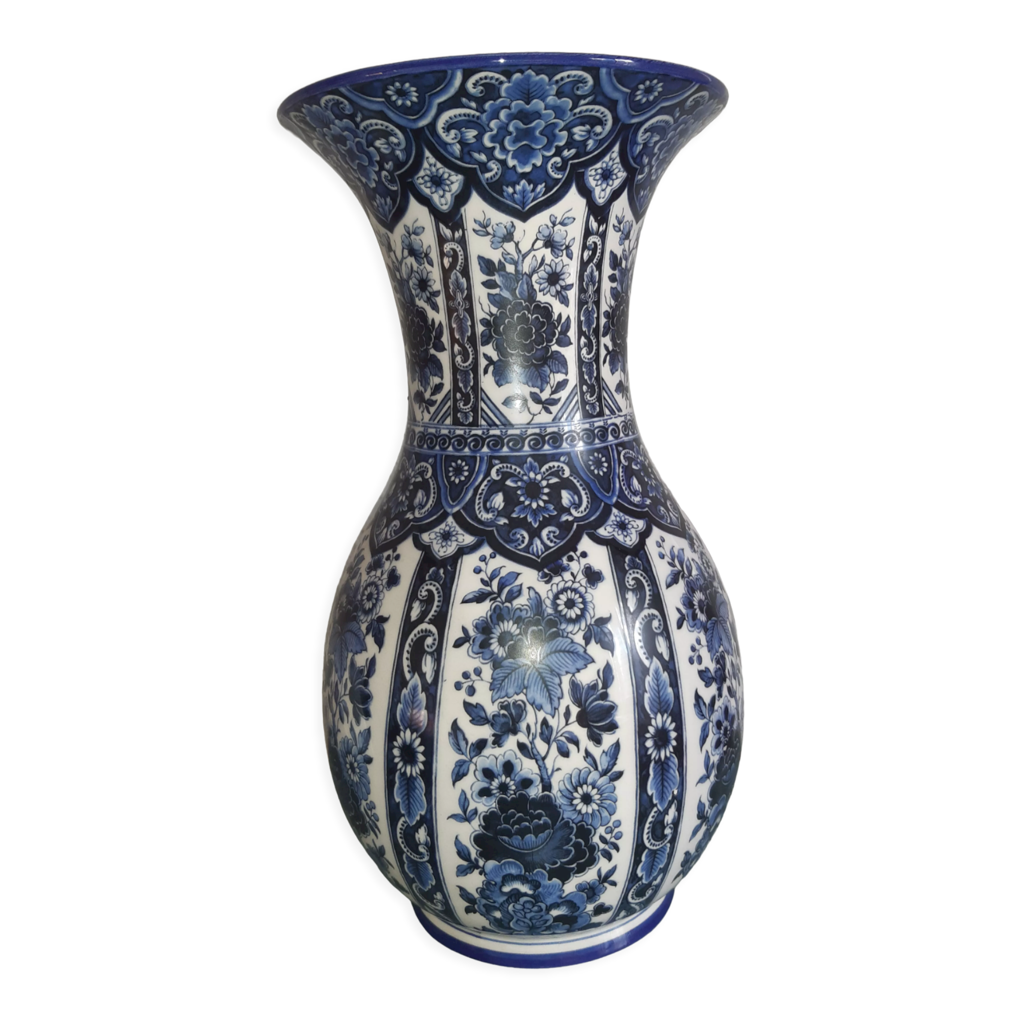 Vase bleu de Delft's
