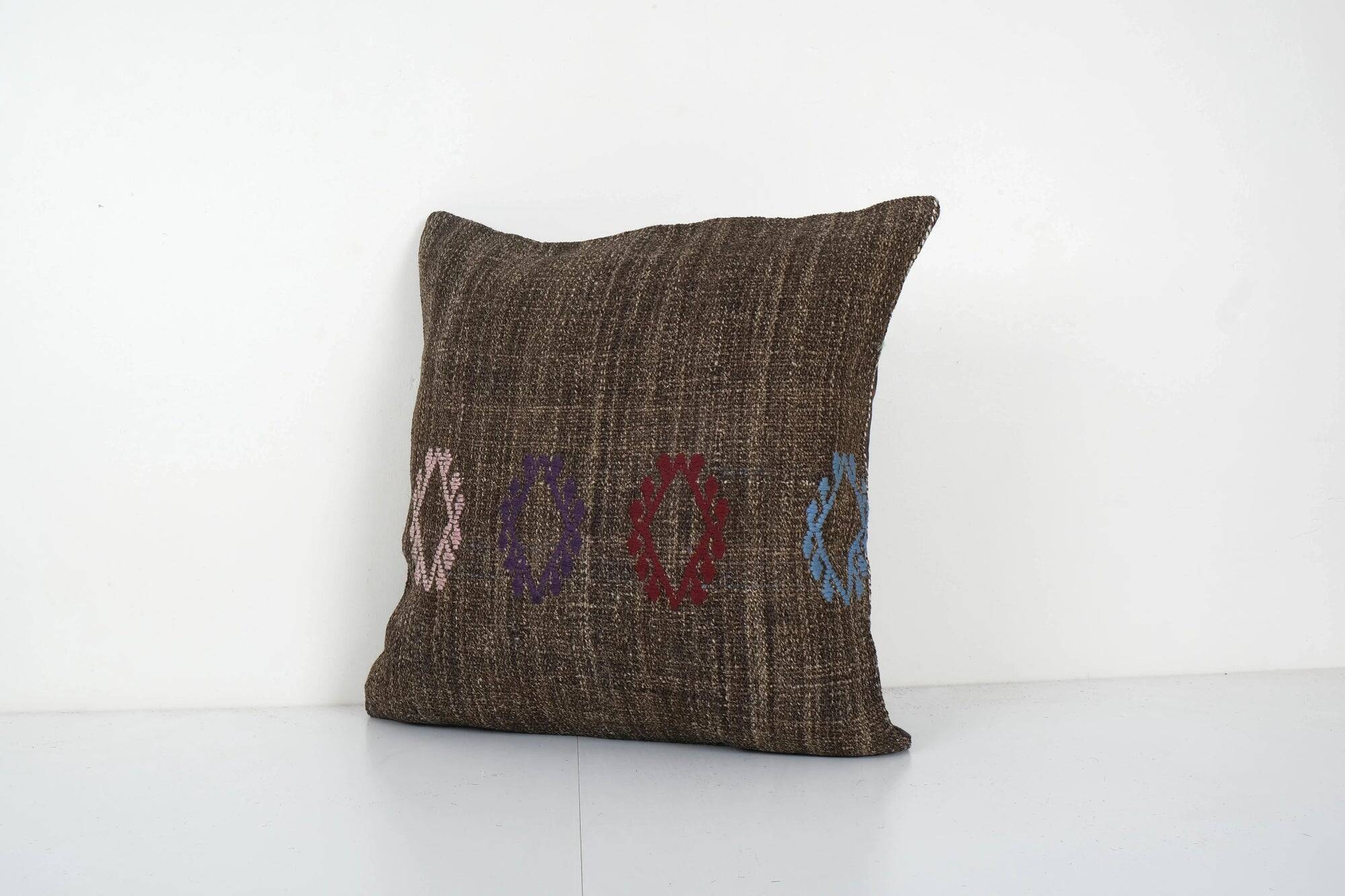 Vintage kilim cushion cover 51x51 cm