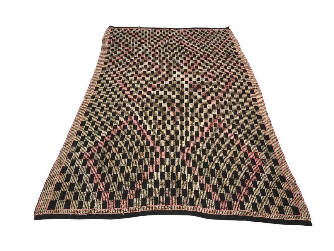 Antique Oushak Turkish Wool Kilim