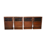 Bibliothèque Anglaise Modulable , 4 Modules