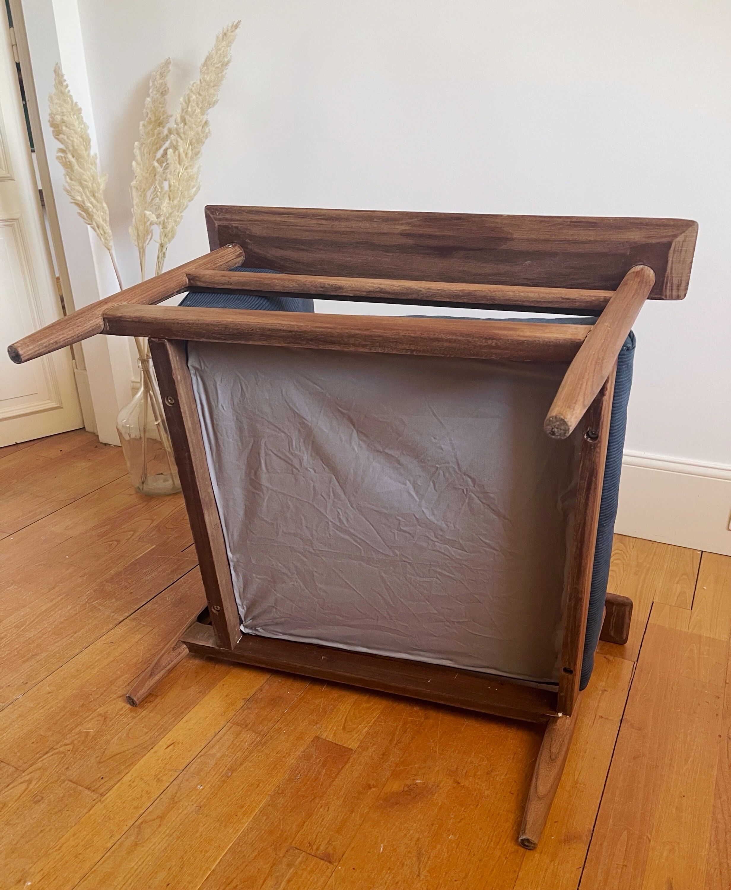 Scandinavian chair in vintage teak