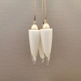 Three icicle hanging lamps