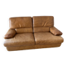 Duvivier brown vintage style sofa
