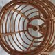 Vintage rattan hanging lamp