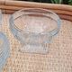 Set of 6 glass ice cream bowls or similar in Art Deco style in very good condition.