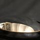 Mirror curved witch 19th Napoleon III wooden 43 x 35, 2cm
