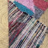 Small Moroccan rug - Vintage Art Deco rug - The Moroccan rug