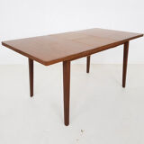 Vintage teak extendable dining table, The Netherlands 1960’s