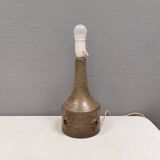 Ceramic table lamp by Danish artist Gitte Dochedahl Denmark 1960s.