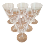 Crystal water glasses from Arques