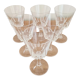 Crystal water glasses from Arques