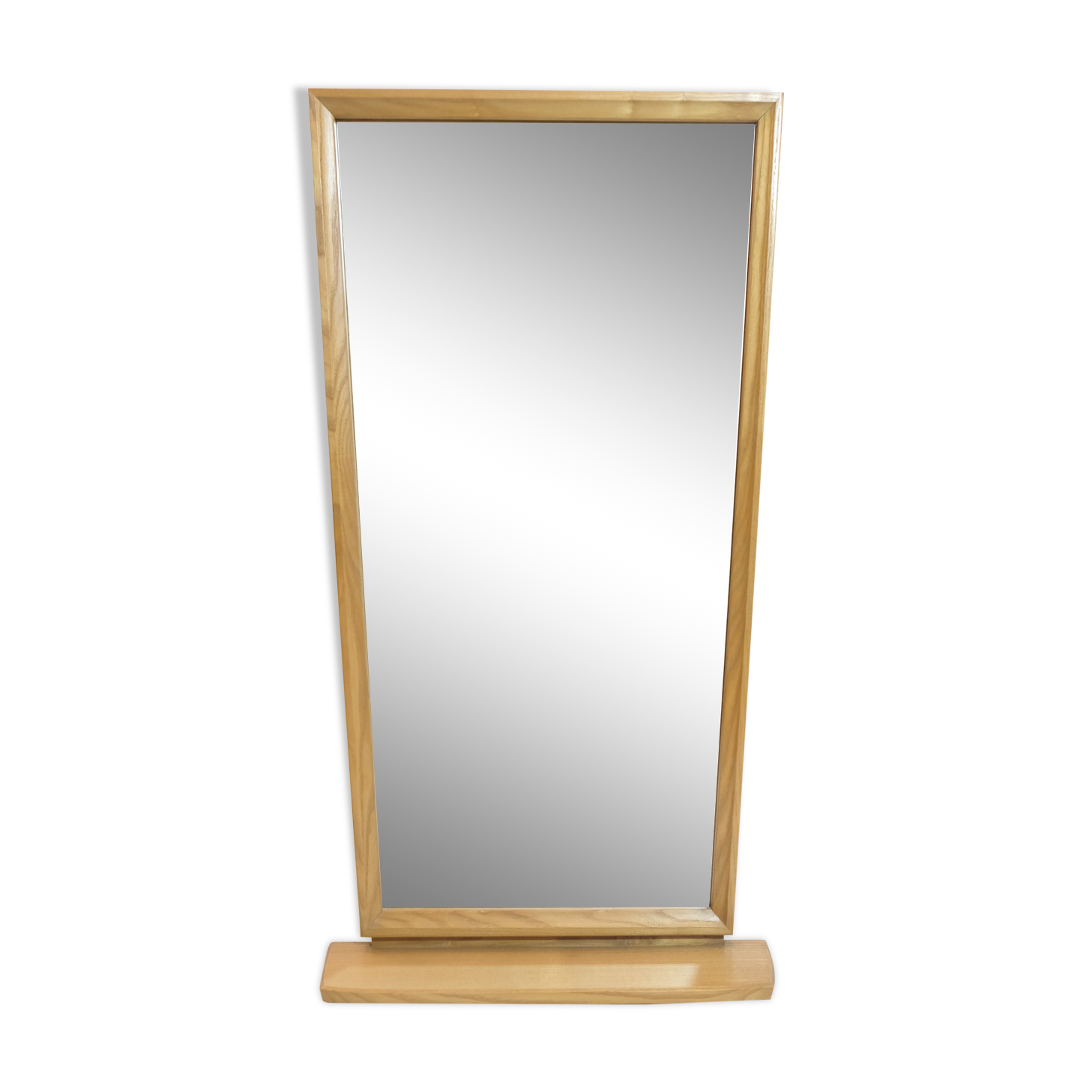 Mirror with tablet from the 60s, 101x53 cm