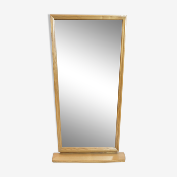 Mirror with tablet from the 60s, 101x53 cm