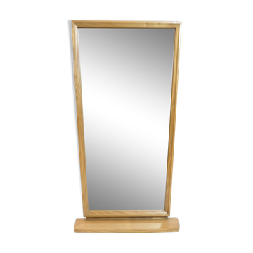 Mirror with tablet from the 60s, 101x53 cm