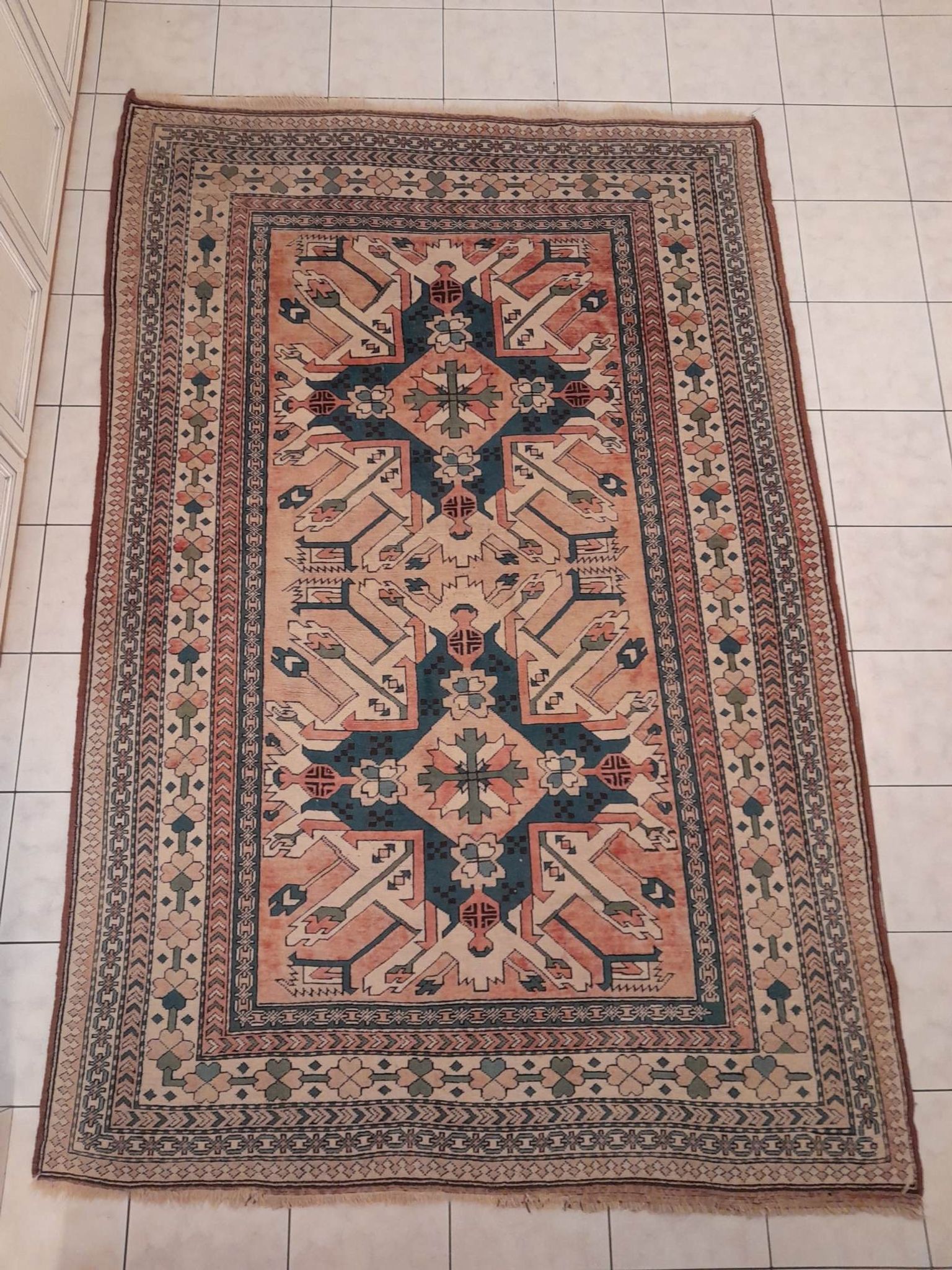 Anatolian carpet Kars handmade 278x187cm