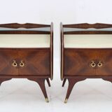 1950s Pair of Bedside Tables, Italy