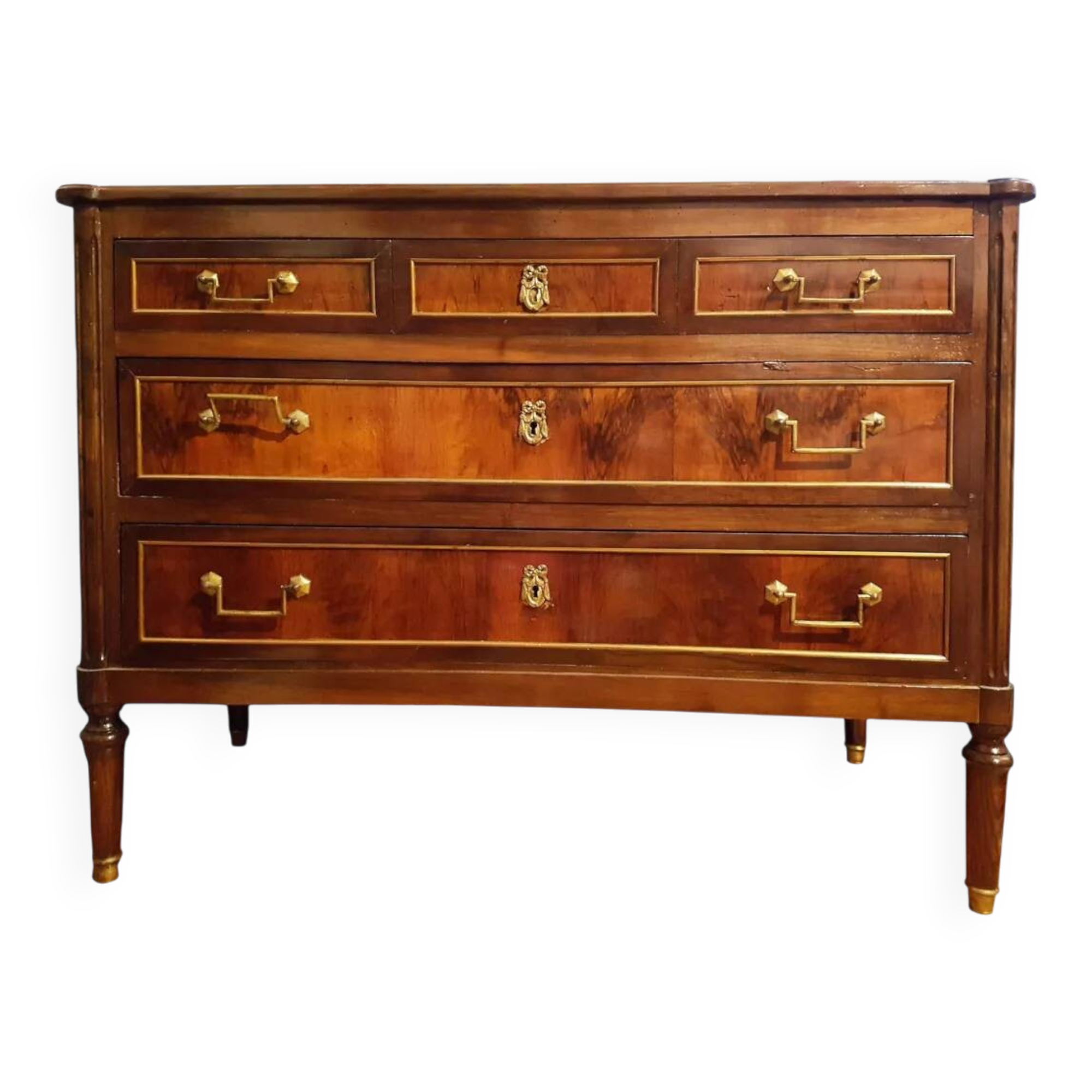 Louis XVI mahogany commode