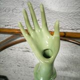 Hand baguier soliflore water green