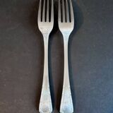 ALFENIDE "CHRISTOFLE" silver-plated cutlery set, TOSCA model. - Ref 09.