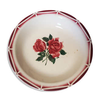 Plat creux faïence digoin modèle cibon
