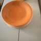 Service de table orangé des Salins