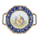 Dish Hermine Quimper or Malicorne, Le Pouliguen - 26 x 30 cm