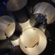 Suspension light aluminium style Foscarini vintage space age vintage 1980
