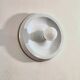 Mid-century aluminum space age disco wall/ceiling light - 1970