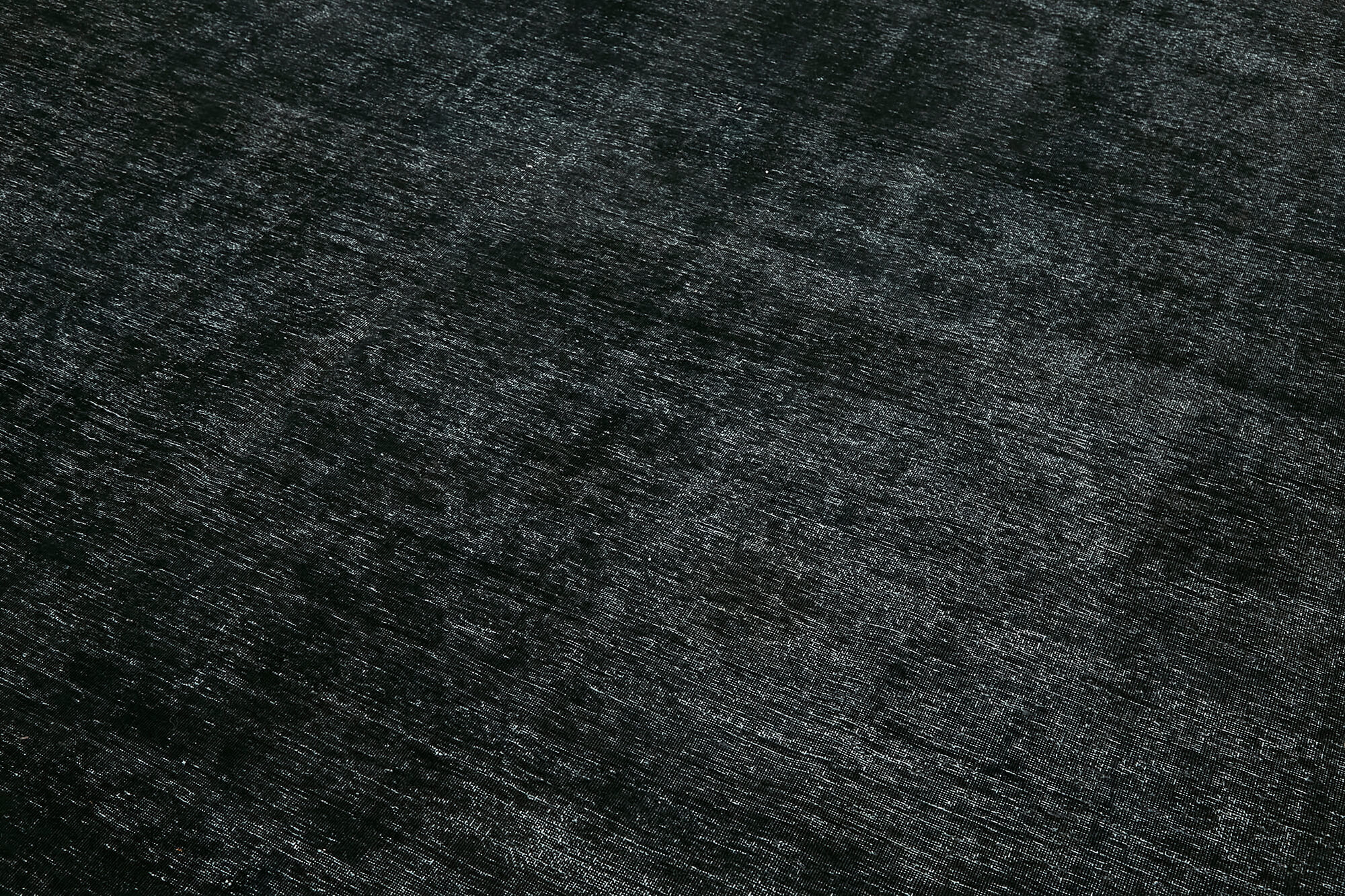 Hand-knotted persian antique 1970s 292 cm x 466 cm black wool carpet