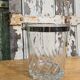 Ice bucket, vintage ice cubes
