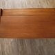 Commode coiffeuse vintage scandinave en teck