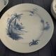 Gien earthenware service, Vues d'Orient model, 21 pieces, late 19th century