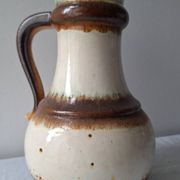 West Germany vase, carafe, vintage pitcher