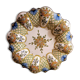 Assiette polylobée faïence de Nevers Antoine Montagnon