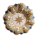 Assiette polylobée faïence de Nevers Antoine Montagnon