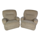 Pair of Italian armchairs from the 1970s.