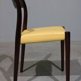 Rosewood Model 77 Dining Chairs by Niels O. Moller, 1960, Set of 6