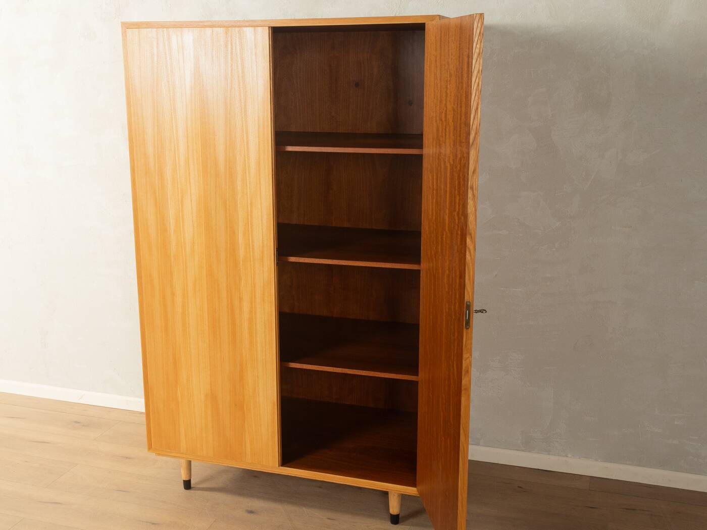 Rare wardrobe from the 1950s by Erich Stratmann for Oldenburger Möbelwerkstätten
