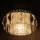 Mid-century chandelier with pendants