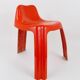 Chaise Patrick Gingembre Ginger Orange en Fibre de Verre Ginger, Paulus, France, années 1970