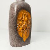 Strehla Keramik ceramic vase, Germany, 1960s