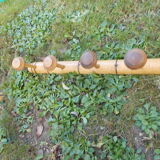Bamboo-style patère