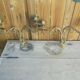 Pair of Bronze Piano Candlesticks