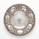 Vintage Silver-Plated Fruit Bowl Orbisa MTL | Silver Metal Fruit Bowl 20th Century | Antique Serving Dish Chic Centrepiece